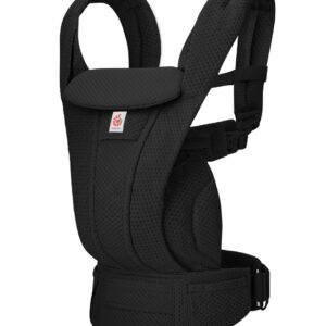 ERGOBABY Omni Deluxe Mesh mazuļu ergosoma/ķengursoma krāsa Onyx Black