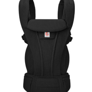ERGOBABY Omni Deluxe Mesh mazuļu ergosoma/ķengursoma krāsa Onyx Black