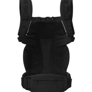 ERGOBABY Omni Deluxe Mesh mazuļu ergosoma/ķengursoma krāsa Onyx Black