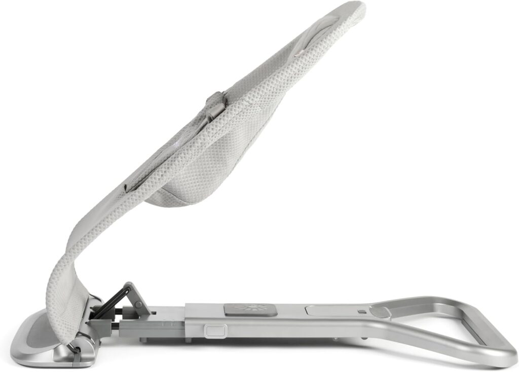 ERGOBABY Evolve Mesh 3in1 šūpuļkrēsls mazuļiem krāsa Light Grey