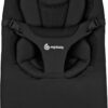 ERGOBABY Evolve Knit 3in1 šūpuļkrēsls mazuļiem krāsa Onyx Black