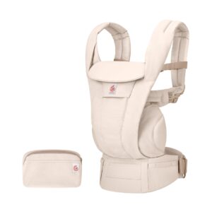 ERGOBABY Omni Deluxe Cotton mazuļu ergosoma/ķengursoma krāsa Natural Beige