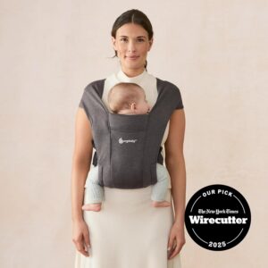 ERGOBABY Embrace mazuļu ergosoma/ķengursoma krāsa Heather Grey