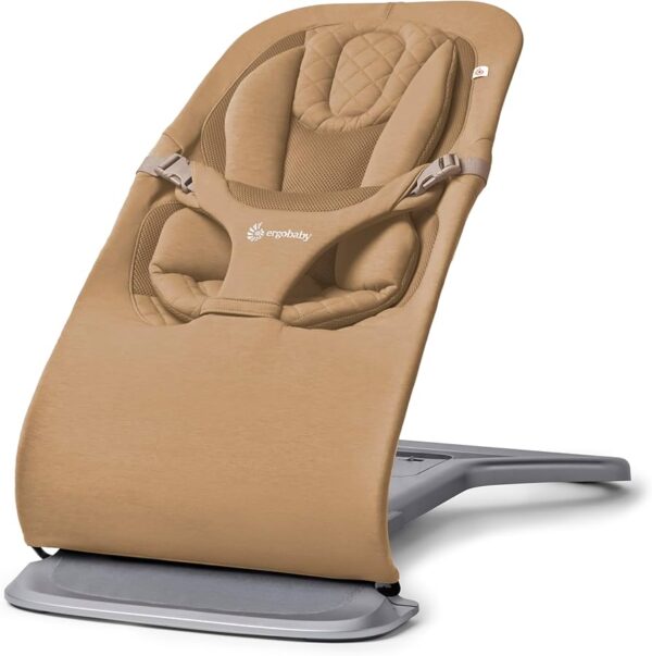 ERGOBABY Evolve Mesh 3in1 šūpuļkrēsls mazuļiem krāsa Camel