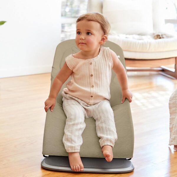 ERGOBABY Evolve Knit 3in1 šūpuļkrēsls mazuļiem krāsa Soft Olive