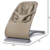 ERGOBABY Evolve Knit 3in1 šūpuļkrēsls mazuļiem krāsa Soft Olive