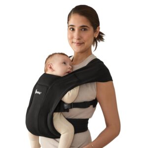ERGOBABY Embrace mazuļu ergosoma/ķengursoma krāsa Pure Black