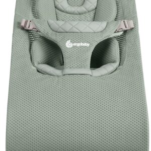 ERGOBABY Evolve Mesh 3in1 šūpuļkrēsls mazuļiem krāsa Sage Green