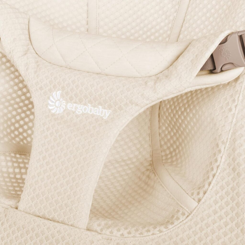ERGOBABY Evolve Mesh 3in1 šūpuļkrēsls mazuļiem krāsa Cream