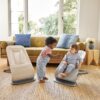 ERGOBABY Evolve Mesh 3in1 šūpuļkrēsls mazuļiem krāsa Cream