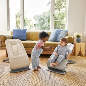 ERGOBABY Evolve Mesh 3in1 šūpuļkrēsls mazuļiem krāsa Cream