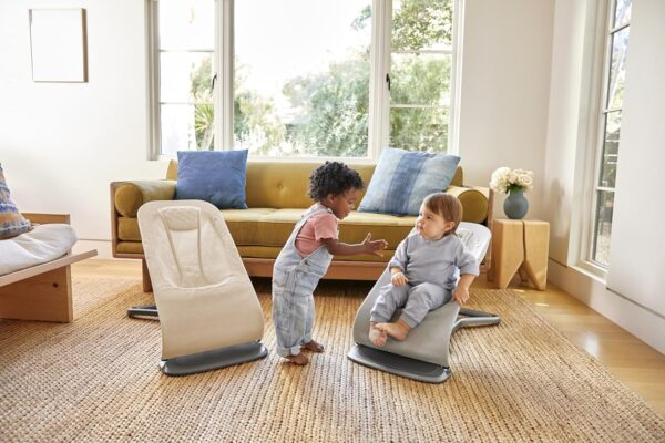 ERGOBABY Evolve Mesh 3in1 šūpuļkrēsls mazuļiem krāsa Cream