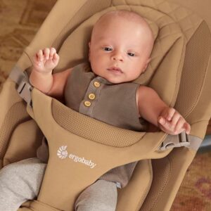 ERGOBABY Evolve Mesh 3in1 šūpuļkrēsls mazuļiem krāsa Camel