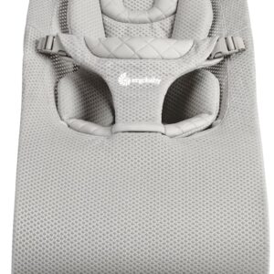 ERGOBABY Evolve Mesh 3in1 šūpuļkrēsls mazuļiem krāsa Light Grey