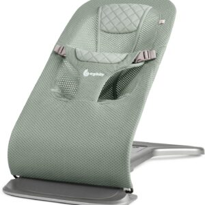 ERGOBABY Evolve Mesh 3in1 šūpuļkrēsls mazuļiem krāsa Sage Green