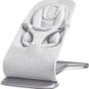 ERGOBABY Evolve Knit 3in1 šūpuļkrēsls mazuļiem krāsa Light Grey
