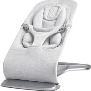 ERGOBABY Evolve Knit 3in1 šūpuļkrēsls mazuļiem krāsa Light Grey