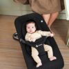 ERGOBABY Evolve Knit 3in1 šūpuļkrēsls mazuļiem krāsa Onyx Black