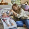 ERGOBABY Evolve Knit 3in1 šūpuļkrēsls mazuļiem krāsa Light Grey