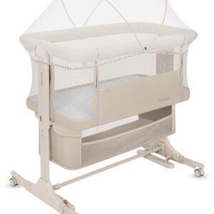 Lionelo JODIE mazuļu gultiņa krāsa BEIGE CREAM