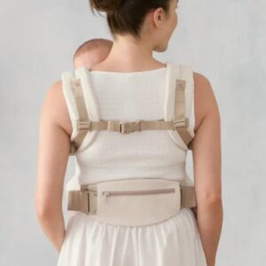 ERGOBABY Omni Deluxe Linen mazuļu ergosoma/ķengursoma krāsa Natural Linen