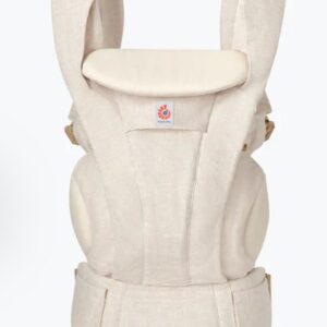 ERGOBABY Omni Deluxe Linen mazuļu ergosoma/ķengursoma krāsa Natural Linen