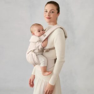 ERGOBABY Omni Classic Mesh mazuļu ergosoma/ķengursoma krāsa Natural Beige