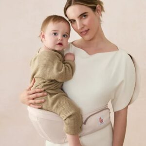 ERGOBABY Hip Lift Seat bērnu pārnēsāšanas sēdeklis krāsa Natural Beige