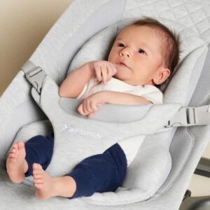 ERGOBABY Evolve Knit 3in1 šūpuļkrēsls mazuļiem krāsa Light Grey