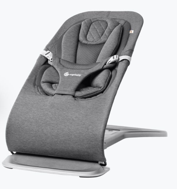 Autokreslini.lv | Evolve Soft Knit 3-in-1 šūpuļkrēsls mazuļiem krāsa Charcoal Grey bilde #1