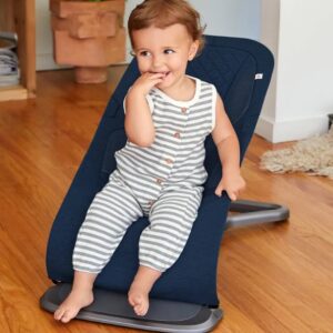 ERGOBABY Evolve Knit 3in1 šūpuļkrēsls mazuļiem krāsa Midnight Blue