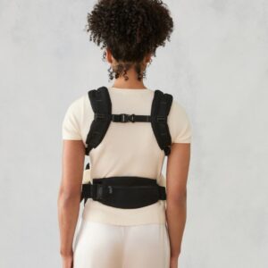 ERGOBABY Omni Deluxe Mesh mazuļu ergosoma/ķengursoma krāsa Onyx Black