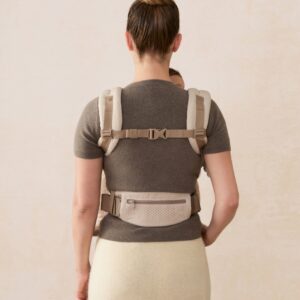 ERGOBABY Omni Deluxe Mesh mazuļu ergosoma/ķengursoma krāsa Natural Beige
