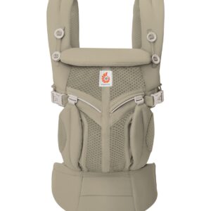 ERGOBABY Omni Classic Mesh mazuļu ergosoma/ķengursoma krāsa Soft Olive