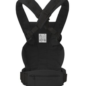 ERGOBABY Omni Deluxe Cotton mazuļu ergosoma/ķengursoma krāsa Onyx Black