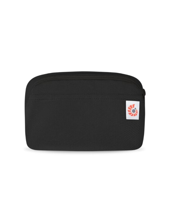 Autokreslini.lv | Omni Deluxe Cotton mazuļu ergosoma/ķengursoma krāsa Onyx Black bilde #5
