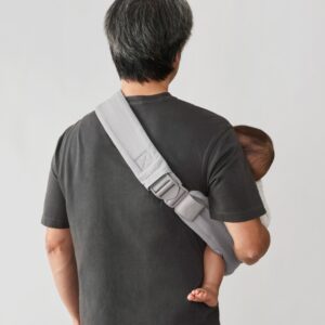 ERGOBABY Upsie Sling bērnu pārnēsāšanas soma krāsa Pearl Grey
