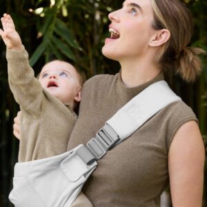 ERGOBABY Upsie Sling bērnu pārnēsāšanas soma krāsa Pearl Grey