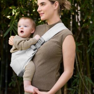 ERGOBABY Upsie Sling bērnu pārnēsāšanas soma krāsa Pearl Grey