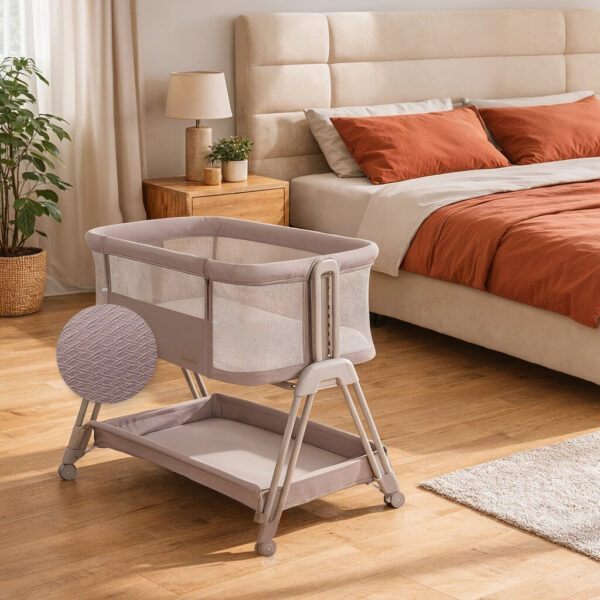 Autokreslini.lv | LUNA mazuļu gultiņa krāsa BEIGE TAUPE bilde #35