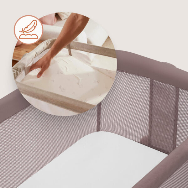 Autokreslini.lv | LUNA mazuļu gultiņa krāsa BEIGE TAUPE bilde #23