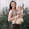 ERGOBABY Hip Lift Seat bērnu pārnēsāšanas sēdeklis krāsa Natural Beige
