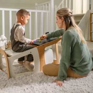 Maxi Cosi TOUCAN 3in1 Learning Tower mācību tornis un galdiņš bērniem krāsa NAT
