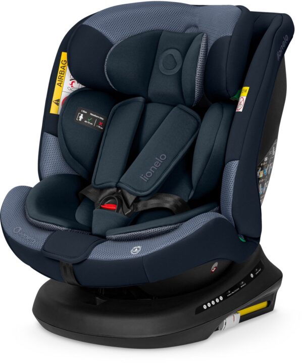 Lionelo Bastiaan PLUS autokrēsliņš bērniem 40-150cm krāsa Navy Blue