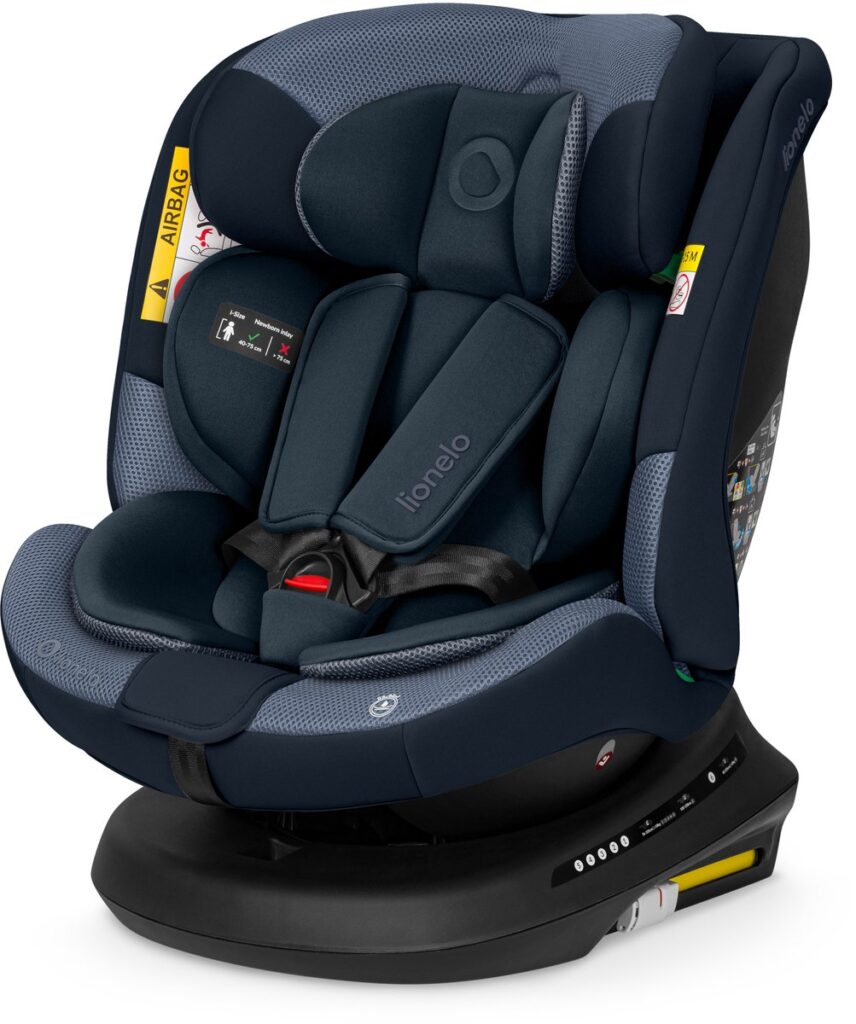 Lionelo Bastiaan PLUS autokrēsliņš bērniem 40-150cm krāsa Navy Blue