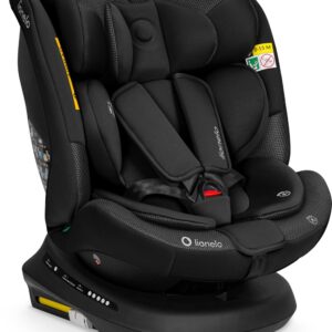 Lionelo Bastiaan PLUS autokrēsliņš bērniem 40-150cm krāsa Black Carbon