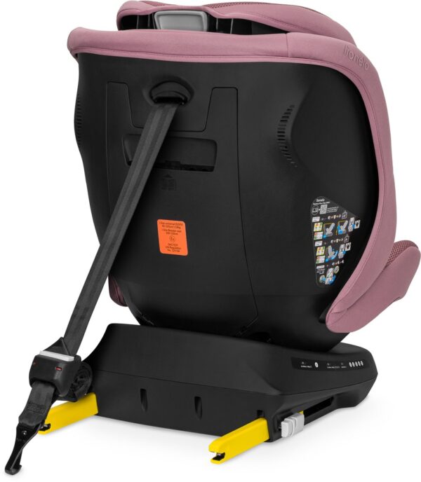 Lionelo Bastiaan PLUS autokrēsliņš bērniem 40-150cm krāsa Pink Mauve