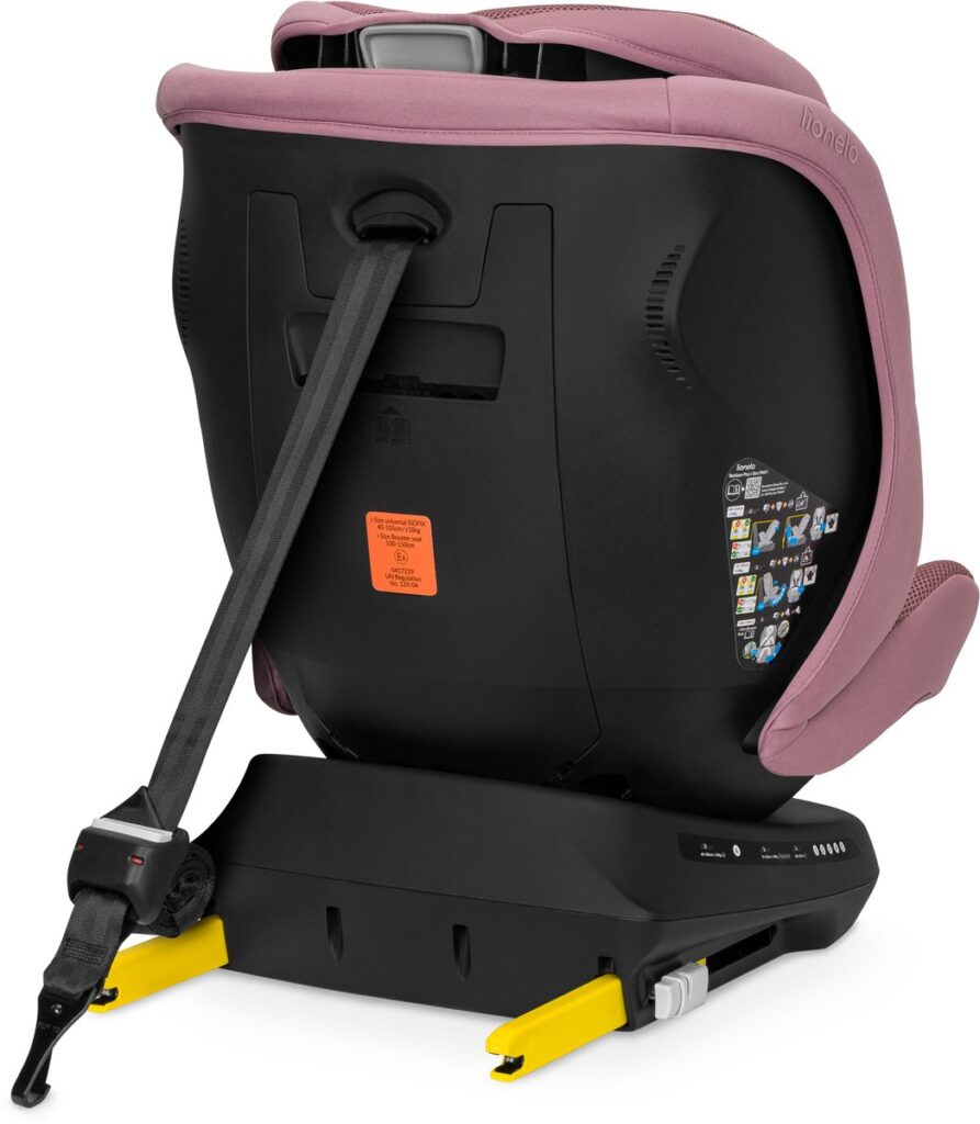 Lionelo Bastiaan PLUS autokrēsliņš bērniem 40-150cm krāsa Pink Mauve