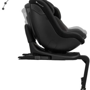 Kinderkraft I-Guard I-Size autokrēsliņš bērniem 40-105cm ar mazuļu ieliktni krāsa Black