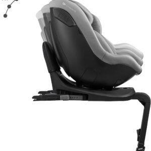 Kinderkraft I-Guard I-Size autokrēsliņš bērniem 40-105cm ar mazuļu ieliktni krāsa Grey